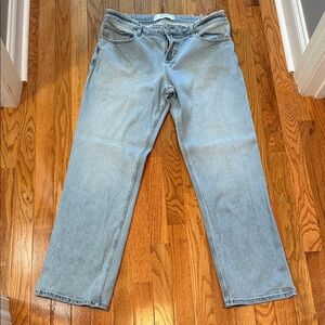 Hollister Light Blue Women's Straight Jeans